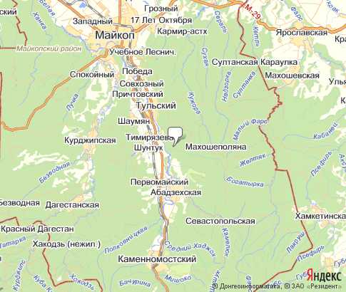 Карта: Гавердовский