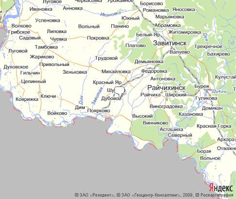Карта: Михайловский