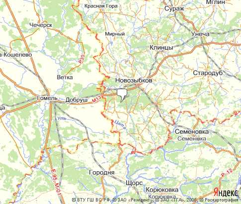 Карта: Злынковский