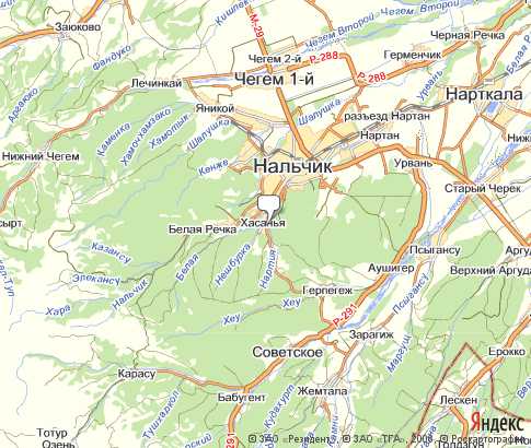 Карта: Хасанья