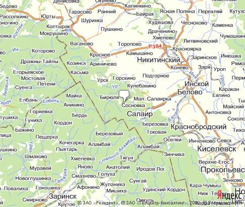 Карта: Гурьевский
