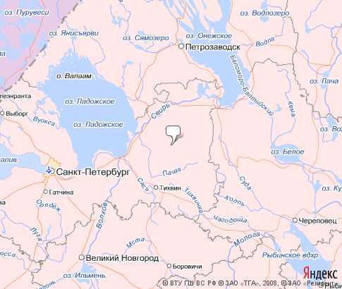 Карта: Ленинградская