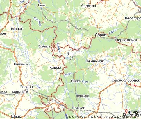 Карта: Теньгушевский