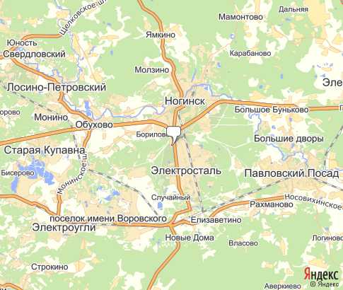 Карта: Чириково
