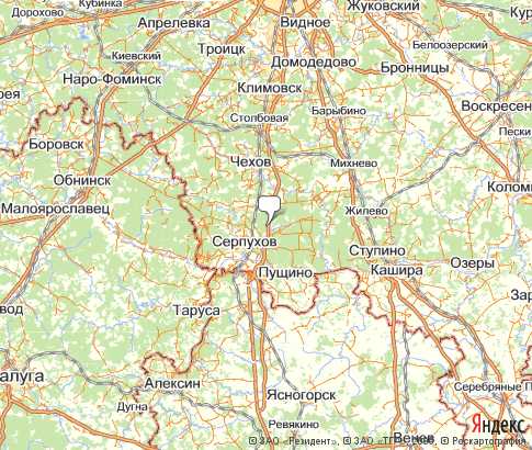 Карта: Серпуховский