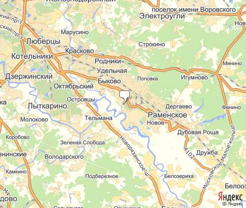 Карта: Жуковский