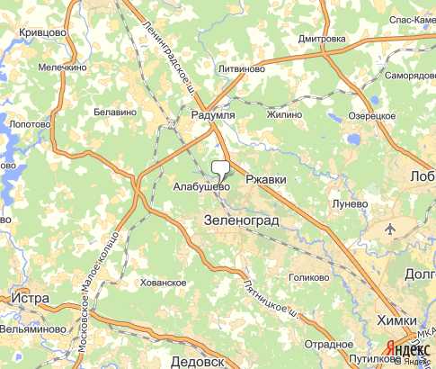Карта: Алабушево