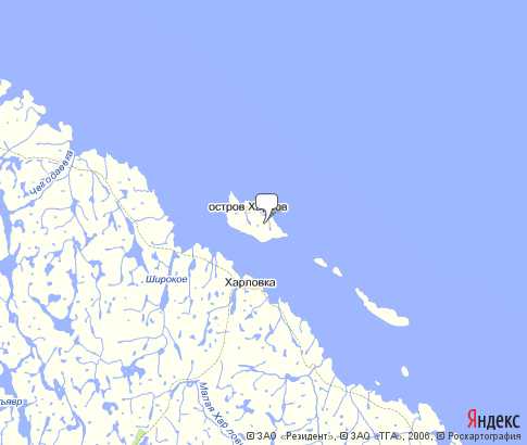Карта: Остров Харлов