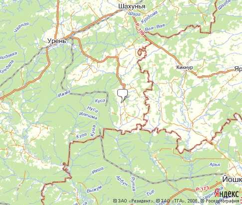 Карта: Шарангский
