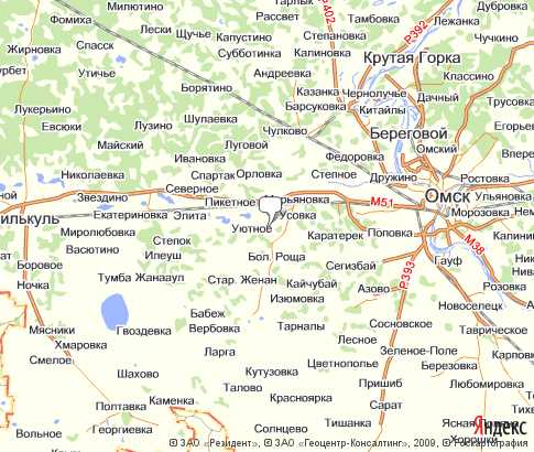 Карта: Марьяновский