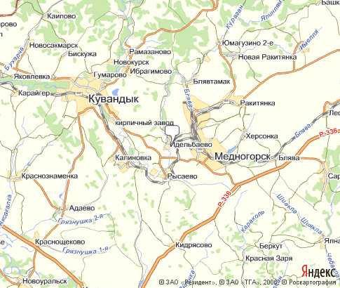 Карта: Идельбаево