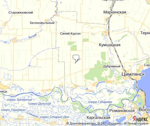 Карта: Гуковская
