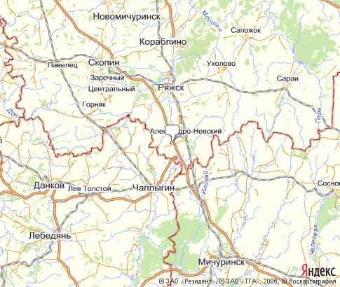 Карта: Новодеревенский