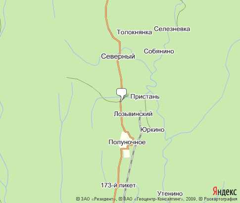 Карта: Кедровая