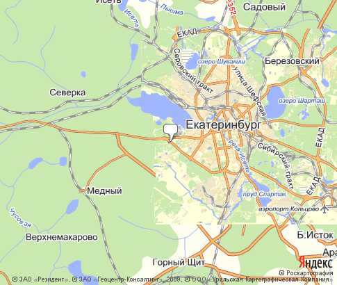 Карта: Московский