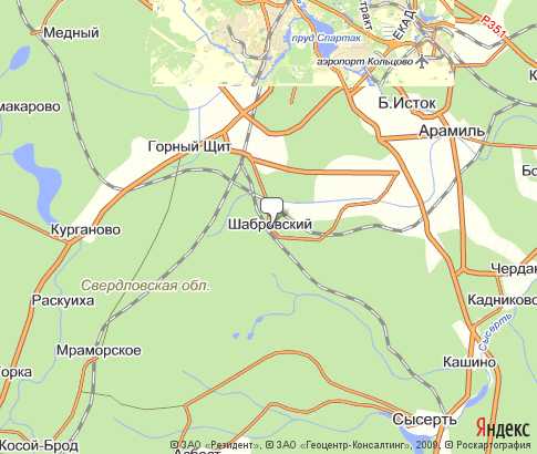 Карта: Шабровский