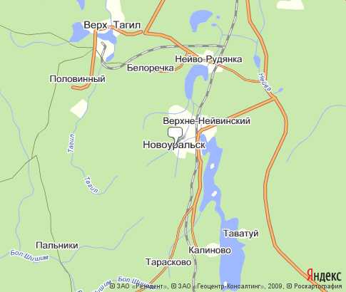 Карта: Свердловск-44