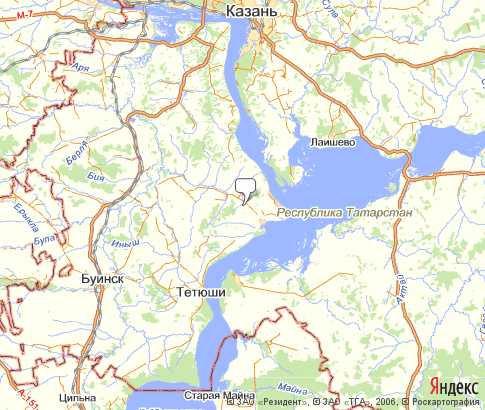 Карта: Камско-Устьинский
