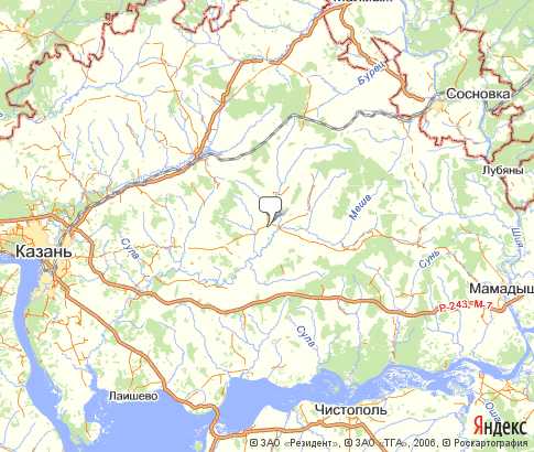 Карта: Тюлячинский