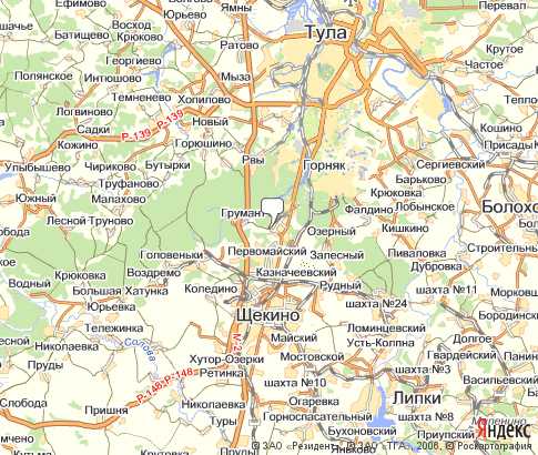 Карта: Ясная Поляна