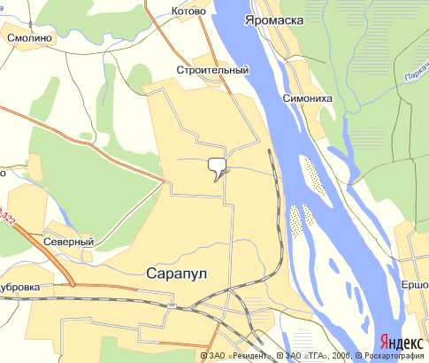 Карта: Сарапул