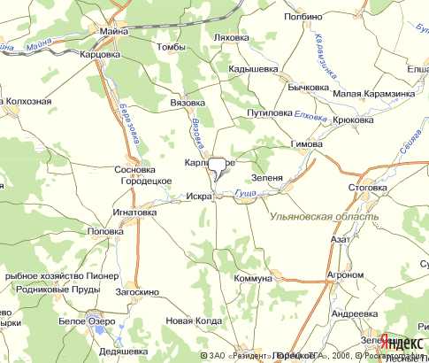 Карта: Новосельдинский
